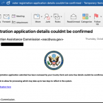 I gruppi di phishing raccolgono dati degli utenti, e-mail e password bancarie tramite falsi moduli di registrazione elettorali