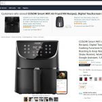 Zero day in friggitrice smart ad aria consente di cuocere troppo i cibi e bruciarsi le mani