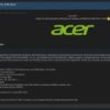 In vendita dati interni di Acer, potrebbe essere un riciclo di dati del 2021