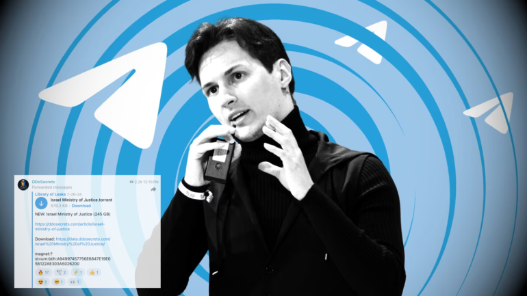 Indagini francesi su Durov e problemi tra Israele e data leak scomodi su Telegram. Si tiene tutto, tranne Israele?