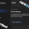 Analisi tecnica del DLS del gruppo ransomware Lynx: API, Axios e un nuovo dominio scoperto