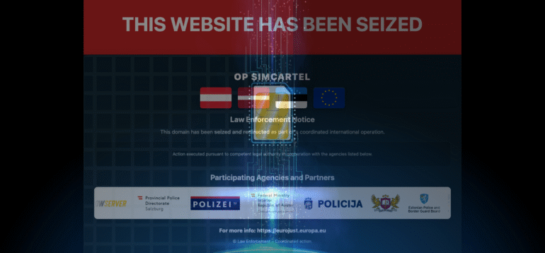 Operazione SIMCARTEL porta con se il sequestro di un ecosistema criminale. Takedown di gogetsms.com