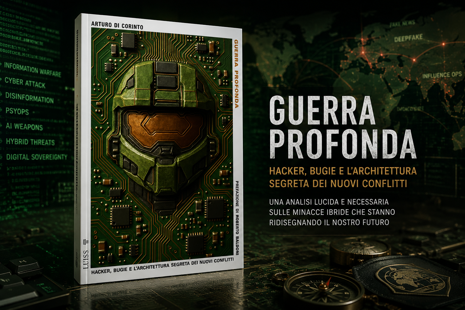 Guerra Profonda: perché il nuovo libro di Arturo Di Corinto merita l’attenzione della community cyber