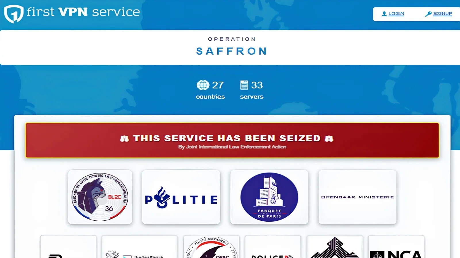 Operazione Saffron: smantellata First VPN, il servizio criminale usato da 25 gang ransomware