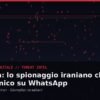 Handala: lo spionaggio iraniano del MOIS che si finge amico dei giornalisti su WhatsApp