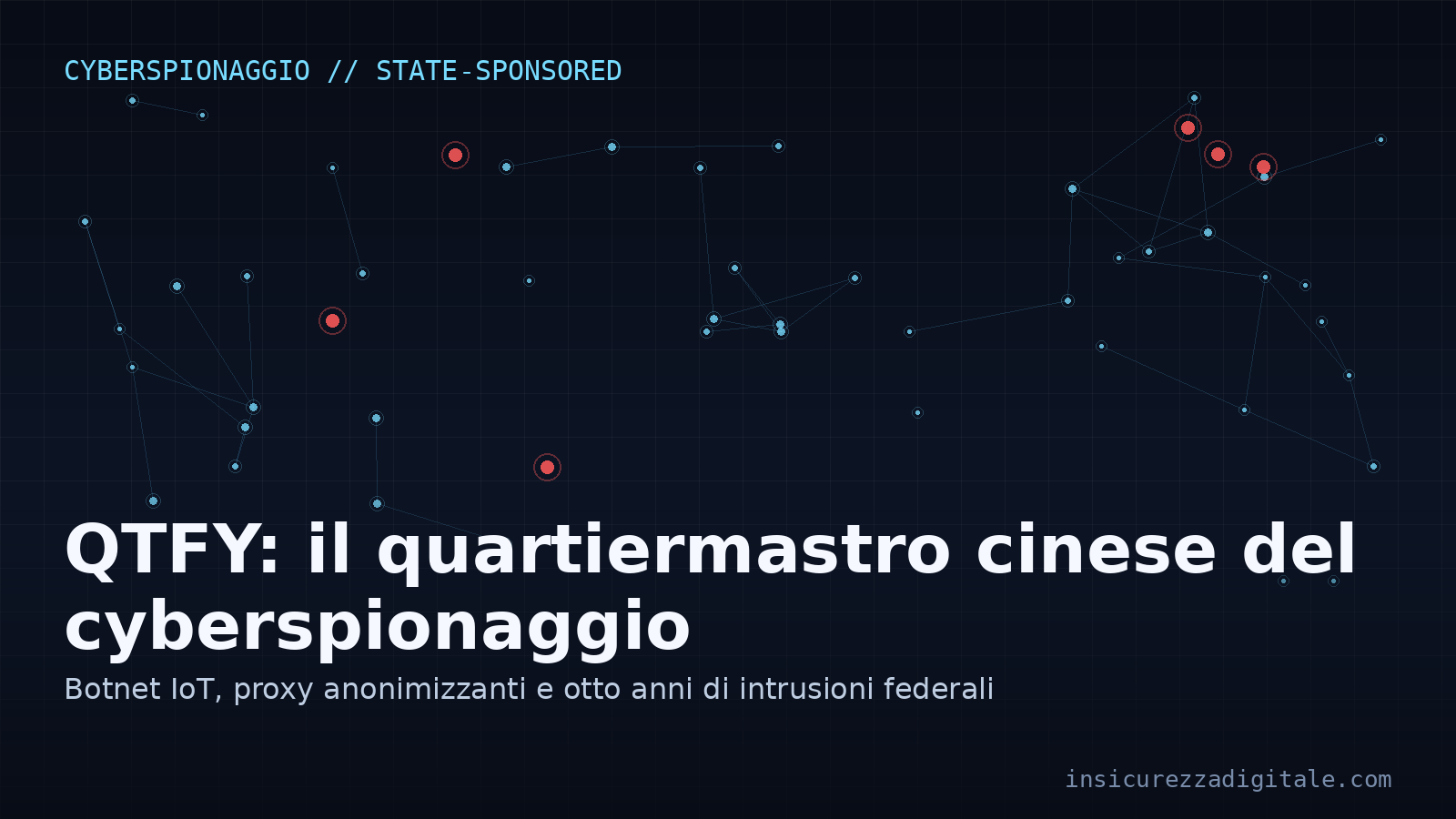 QTFY, il quartiermastro cinese del cyberspionaggio: otto anni di intrusioni contro NASA, Fed e Senato USA